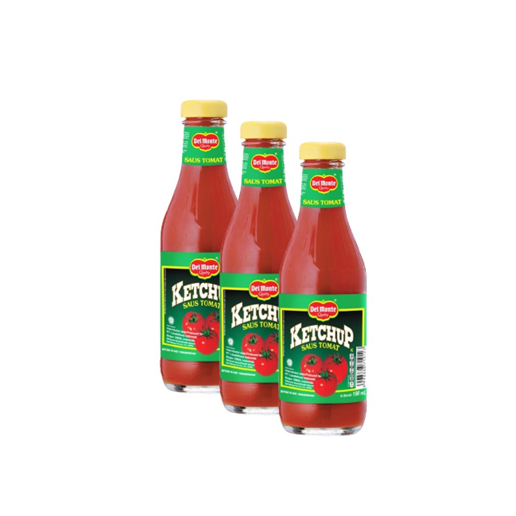 

Delmonte Saus Tomat Botol 3 x 190 mL