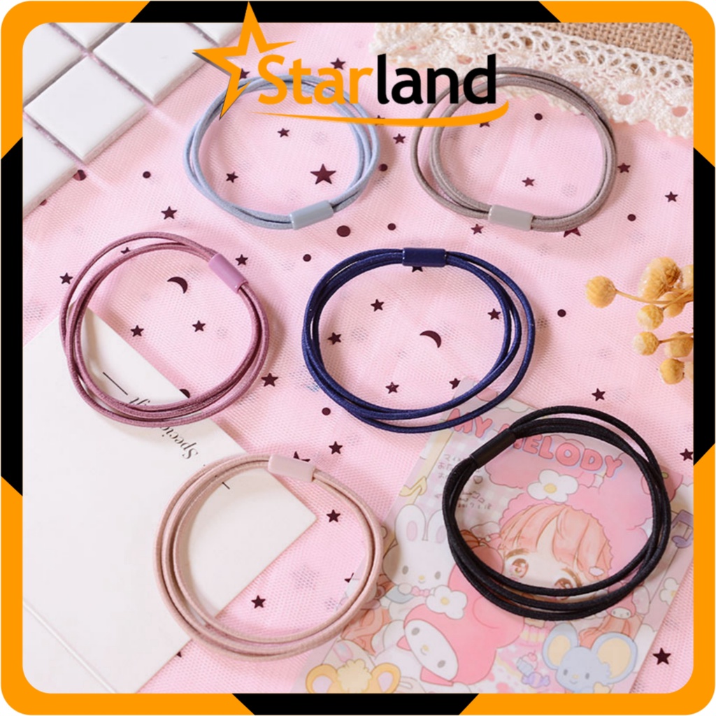 STARLAND S132 Ikat Rambut Wanita / Karet Gelang Ikat Rambut Wanita / Karet Gelang Rambut Korea