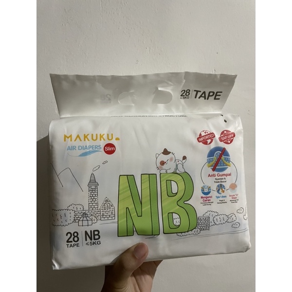 Pampers Makuku Slim Tape New Born
