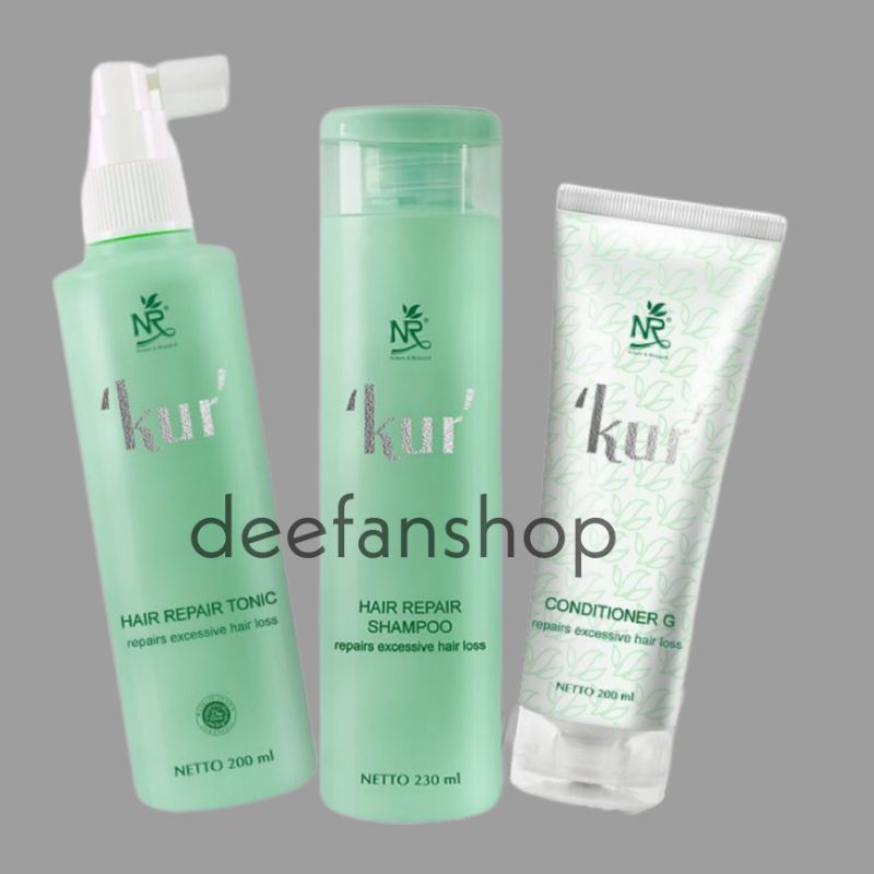 NR KUR SHAMPO + KUR TONIC + CONDITIONER G