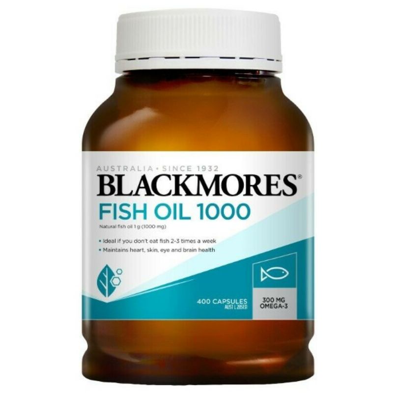 Blackmores Fish Oil (Omega-3) 1000mg 400's