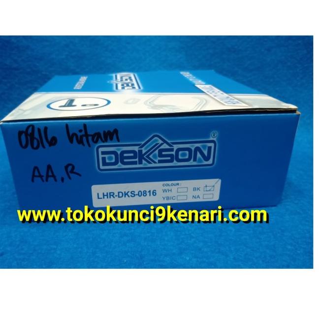 Handle Pintu Almunium Dekson / LHR 0816 Dekson Hitam