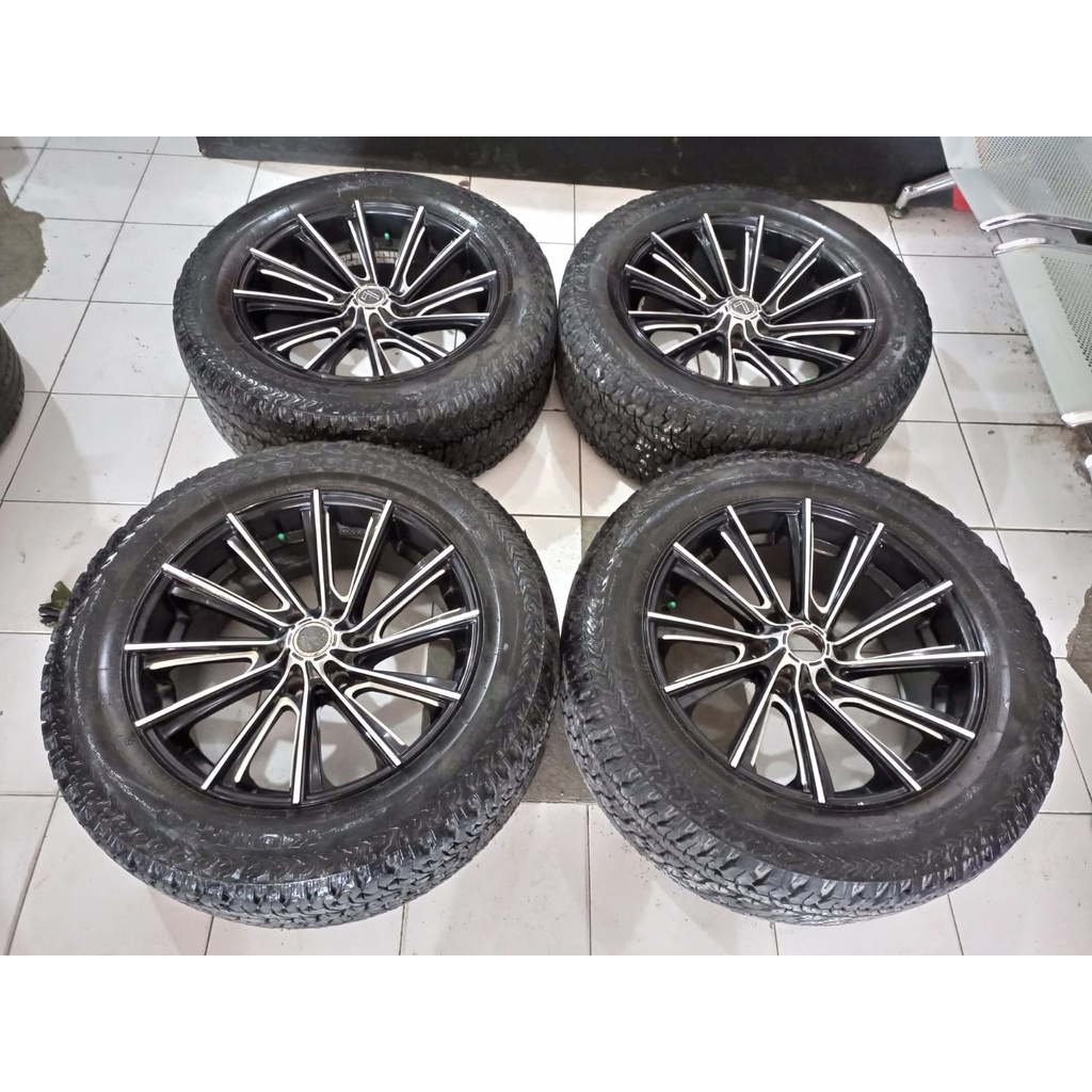 VELG MOBIL SECOND LENSO RING 20 LEBAR 9 6X139 + BAN KUMHO 285 55 R20