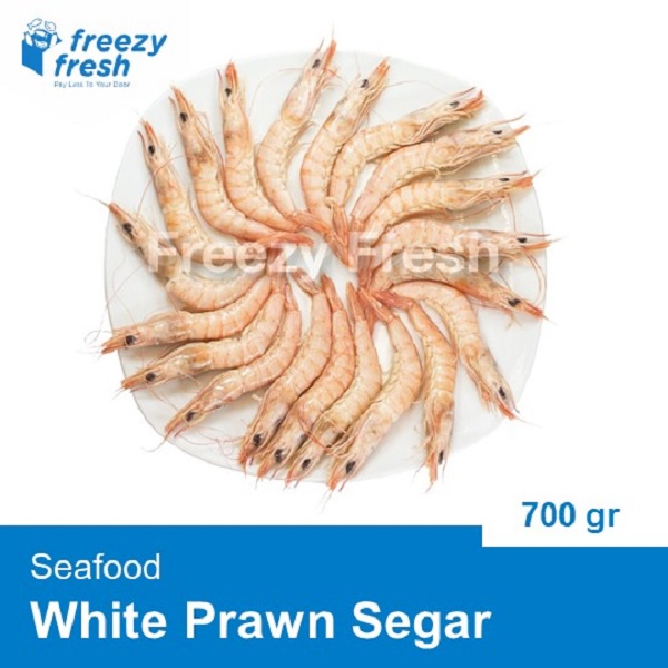 

Udang White Prawn Premium segar 700gram