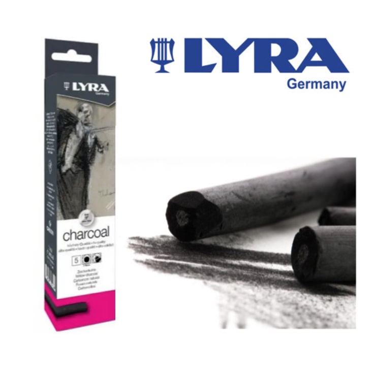 

Arang Lukis Lyra Willow Charcoal Thick 5 pc