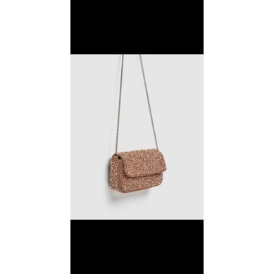 Preloved Zara Bag / Tas Mute / soft pink tas wanita