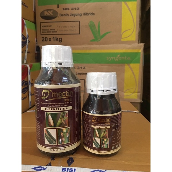 DMECTIN 528 SL 500 ml insektisida ampuh mengatasi ulat ASLI TERJAMIN