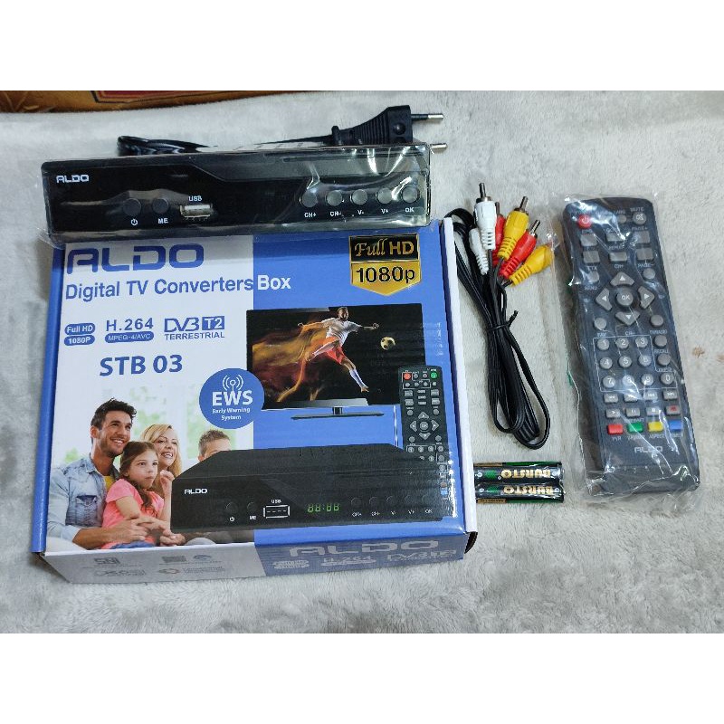 Receiver STB Aldo Set Top Box Aldo DVBT2