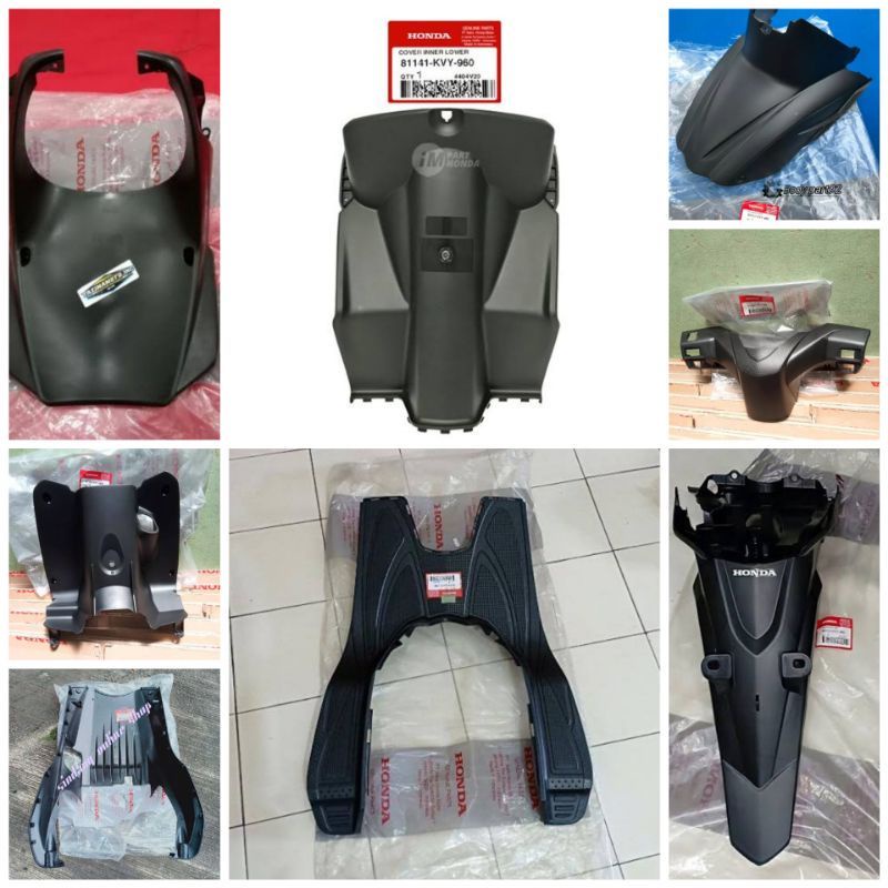 Cover body kasar fullset Honda Beat Karbu original AHM