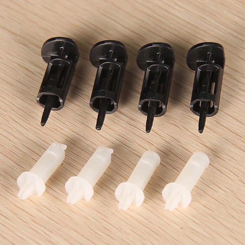 Bt 10PCS Klip Pemasangan Cooler Fan Mount Pin Plastik Push Screw Fastener Untuk Socket Lga775 /1150 /1155 /1156/1366 CPU