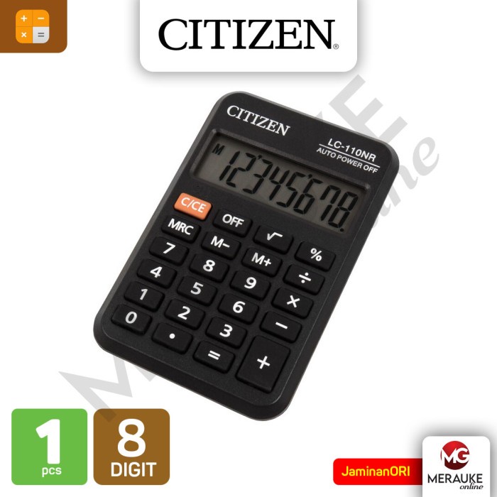 

Buruan serbu] Calculator CITIZEN LC-110NR