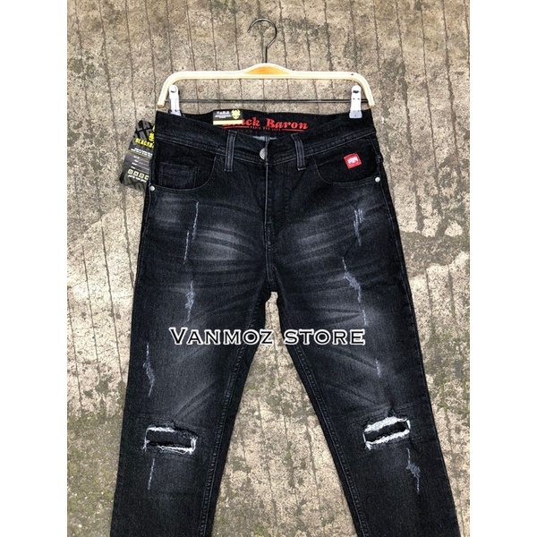 Celana panjang sobek sobek terbaru trend masa kini/celana panjang jeans pria street