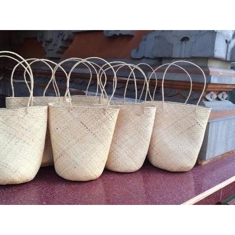 Bakul Rotan Polos, Tas Rotan, Tas Decoupage, Kandul Rotan, Anjat Dayak