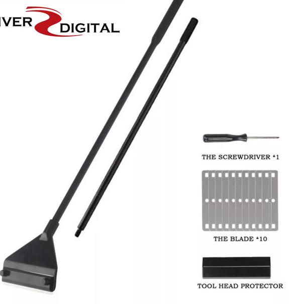 WYIN / ZRDR Aquarium Algae Scraper Pembersih Aquascape