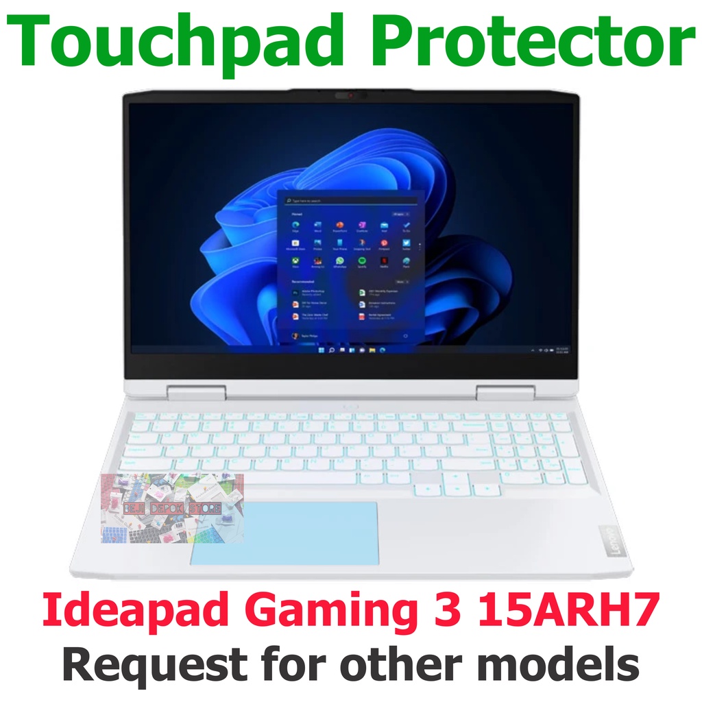 Touchpad Trackpad Protector Lenovo Gaming 3 15ARH7