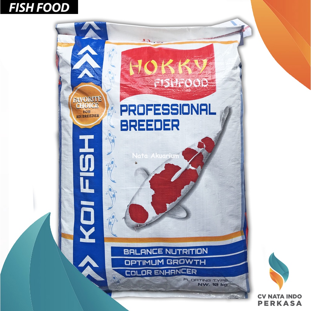 Pakan Ikan Koi - Hokky Profesional Breeder 10kg