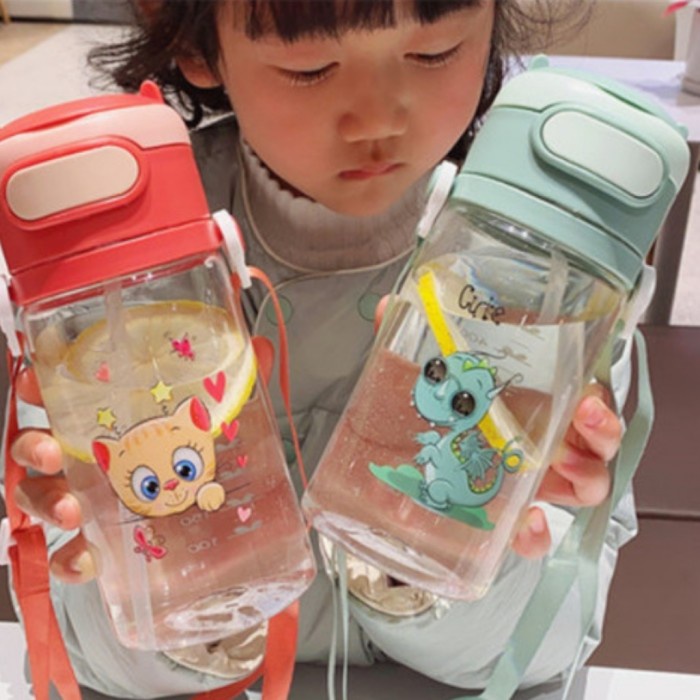 botol minum anak bpa free sedotan karakter tempat air botol air tk sd