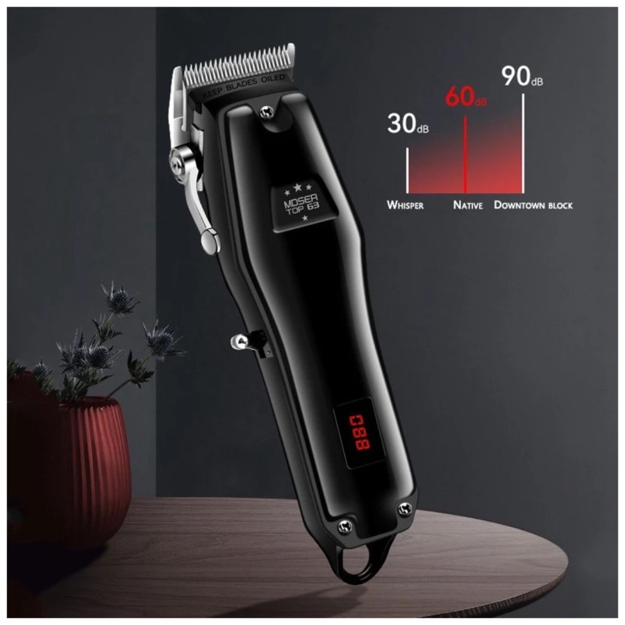 MDSERTOP 63 TOP 63 Alat Cukur Rambut Cukuran CAS Baterei 2000 mah Hair Clipper by Kemei for germany design