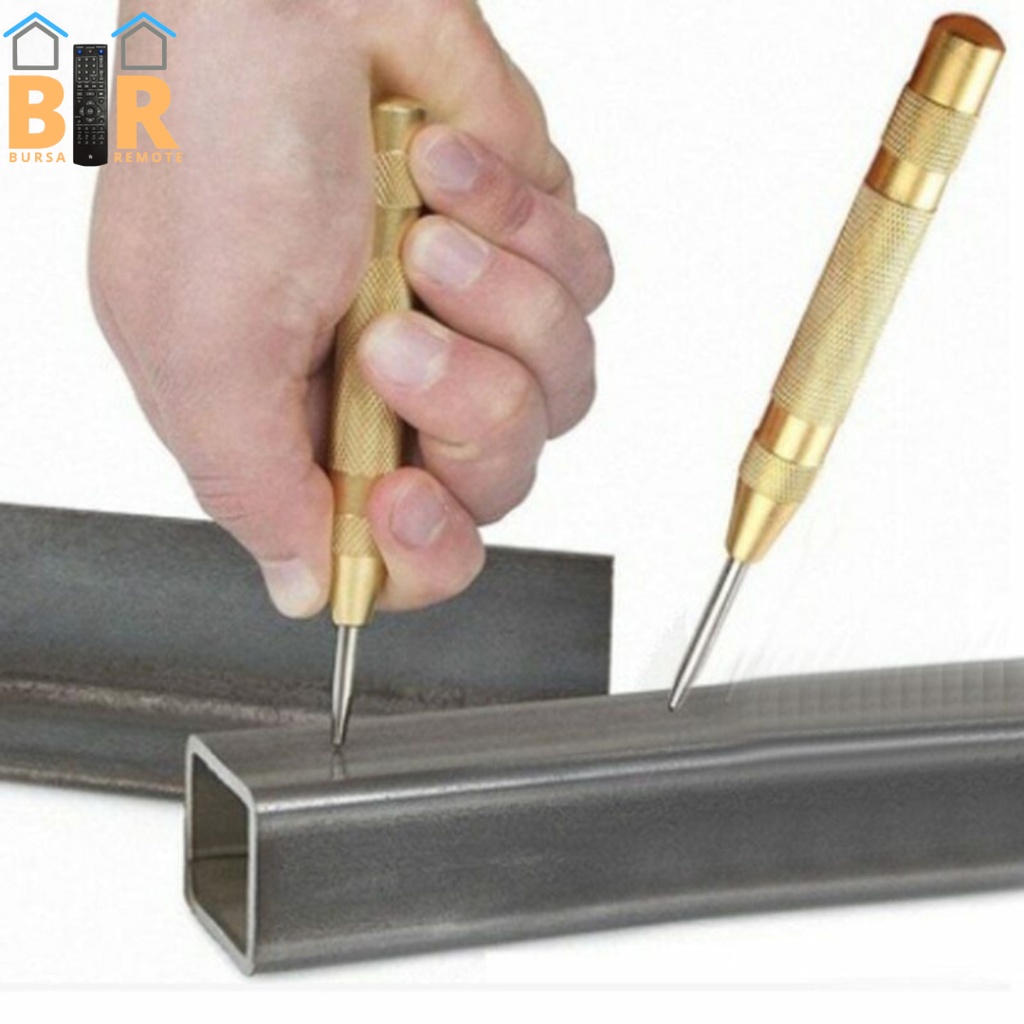 Penanda Titik Mata Bor Automatic Center Punch Hammer Drill Bit Dll