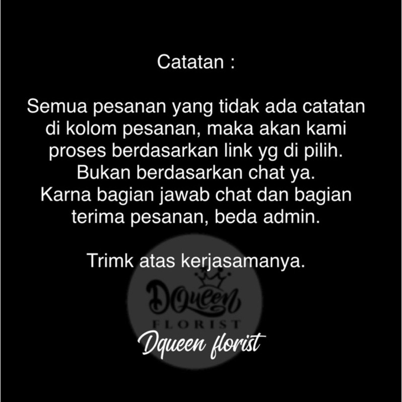 DQueen Florist Bloombox Bunga Box Fresh Gift Flower Box Custom Bunga Buket Bucket Bulat Kotak Hantaran Ulang Tahun