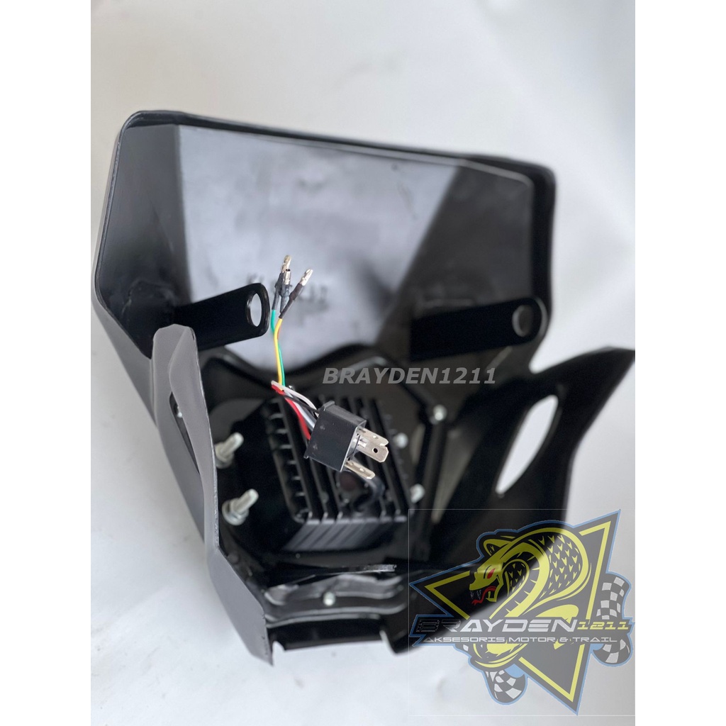 Headlamp klx 230 / Batok lampu klx 230 / lampu depan kx 230 daymaker / Lampu daymaker klx