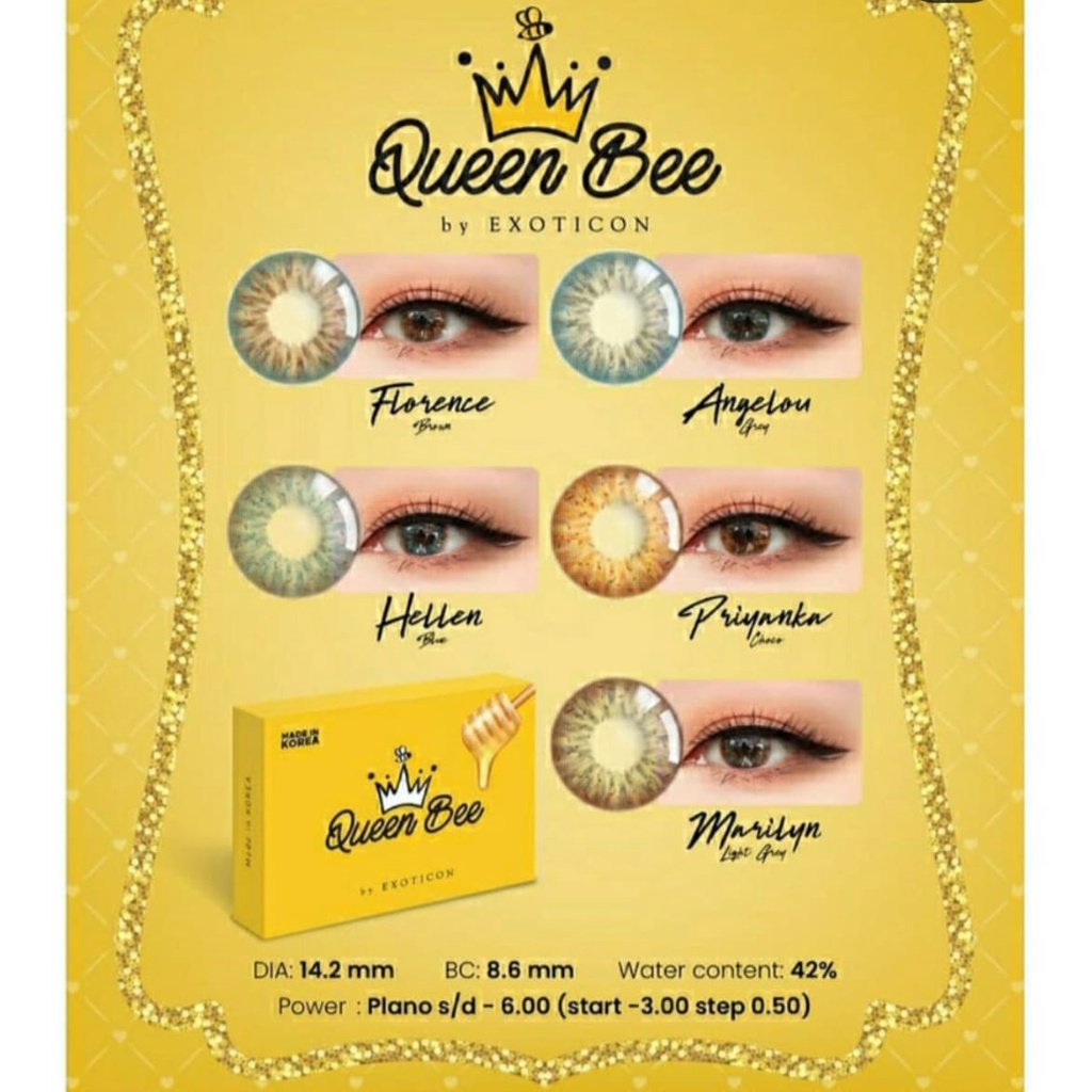 SOFTLENS QUEENBEE BY EXOTICON (NORMAL ONLY)