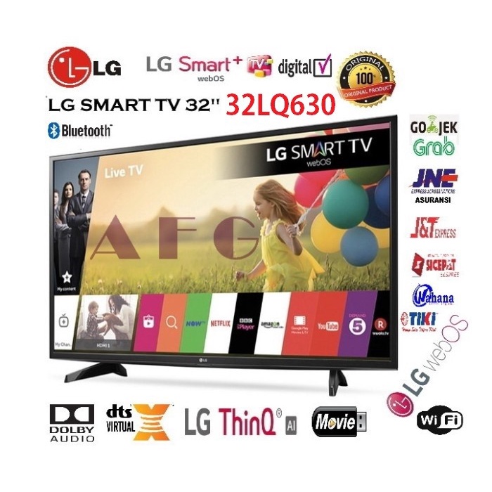 SMART TV 32 INCH LG 32LM630 - DIGITAL TV GARANSI RESMI LG ORIGINAL