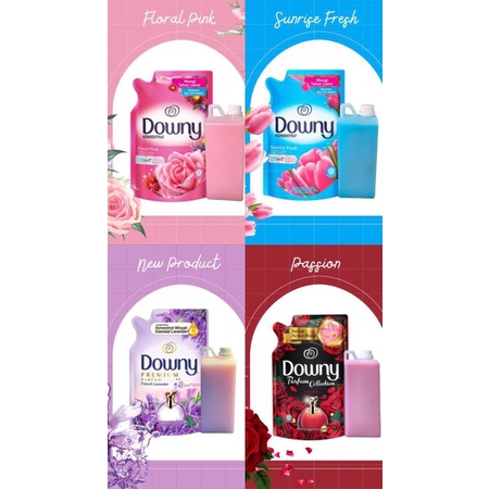 Premium (Mount) (PROMO MURAH.) DOWNY REPACK 1LITER / DOWNY PELEMBUT & PEWANGI PAKAIAN