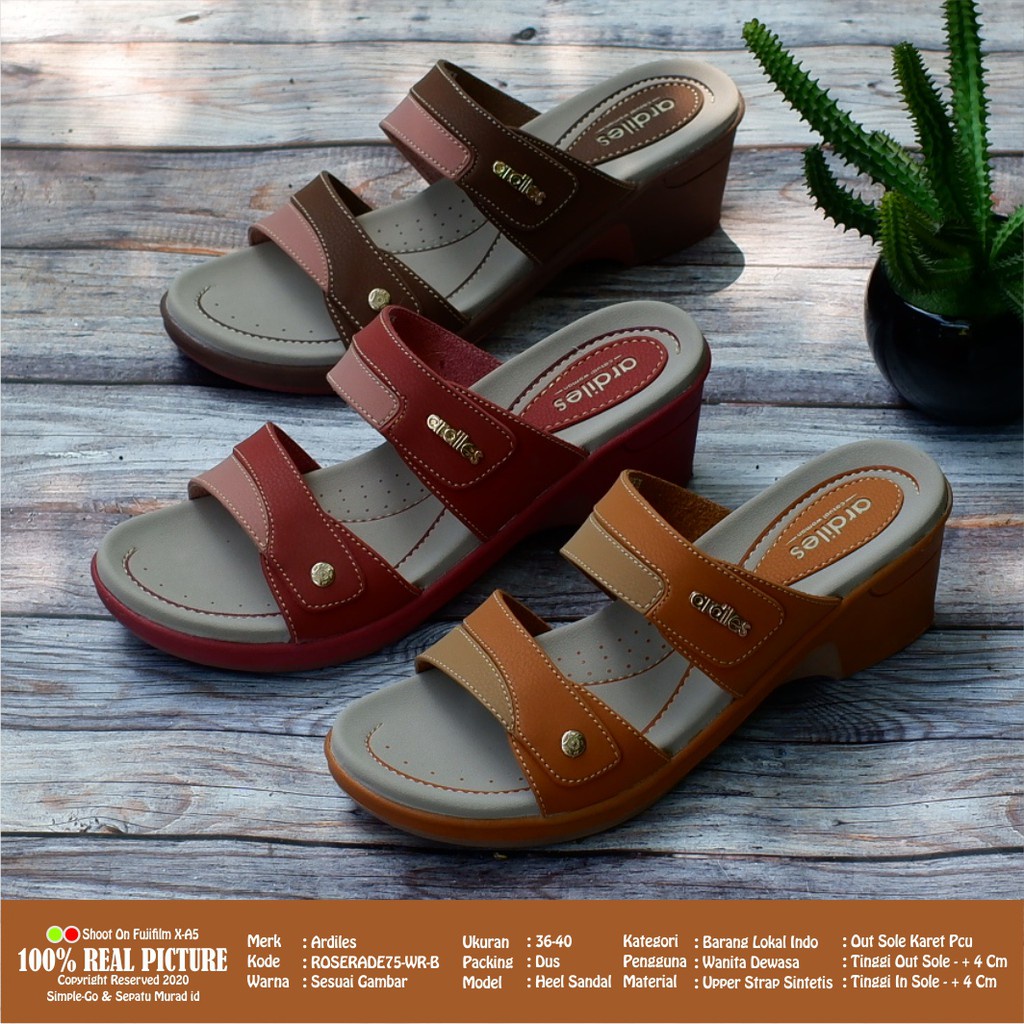 Sandal Fashion Wanita Model Korea soimah cantik Slip Ardiles KULIT sendal flip flop hommy style