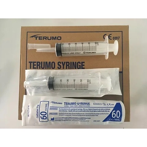 Terumo Syringe 60cc / Spuit 60ml / Catheter Tip 60cc Terumo Pcs