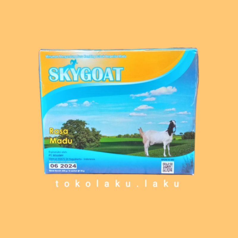 

Susu Kambing Etawa Skygoat Propolis Original Cokelat Bubuk 10 Sachet Gratis Ongkir COD