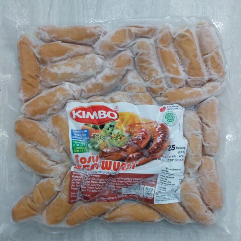 

KIMBO SOSIS BRATWURST COCKTAIL 450GRAM