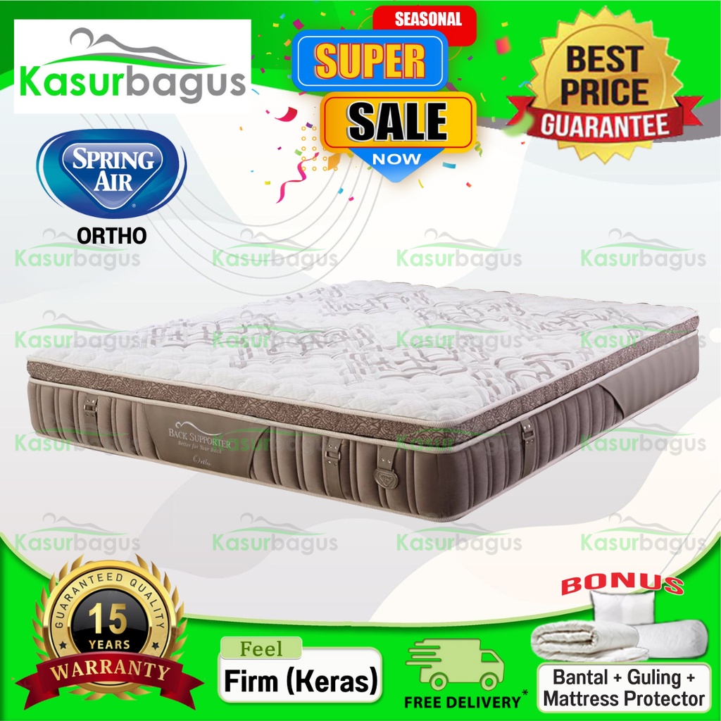 Spring Air Kasur Springbed Ortho - Kasur Saja 120x200