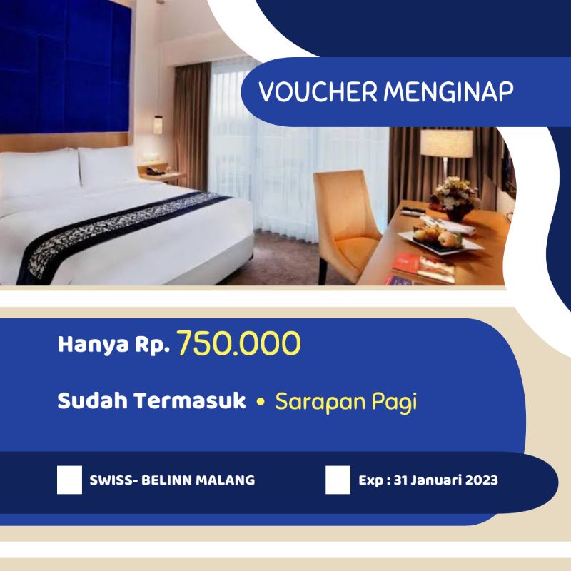 Voucher Menginap Hotel Swiss Belinn Malang