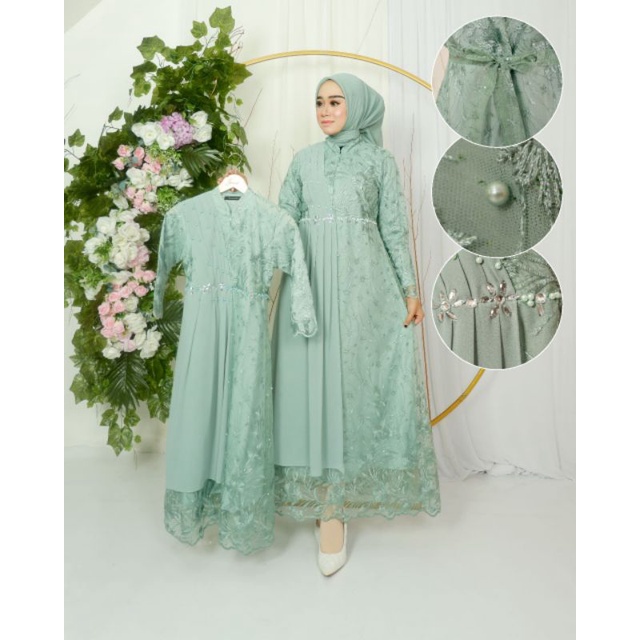 GAMIS COUPLE IBU DAN ANAK| GAMIS| GAMIS TERBARU| GAMIS PESTA| GAMIS TILE| GAMIS KONDANGAN| GAMIS