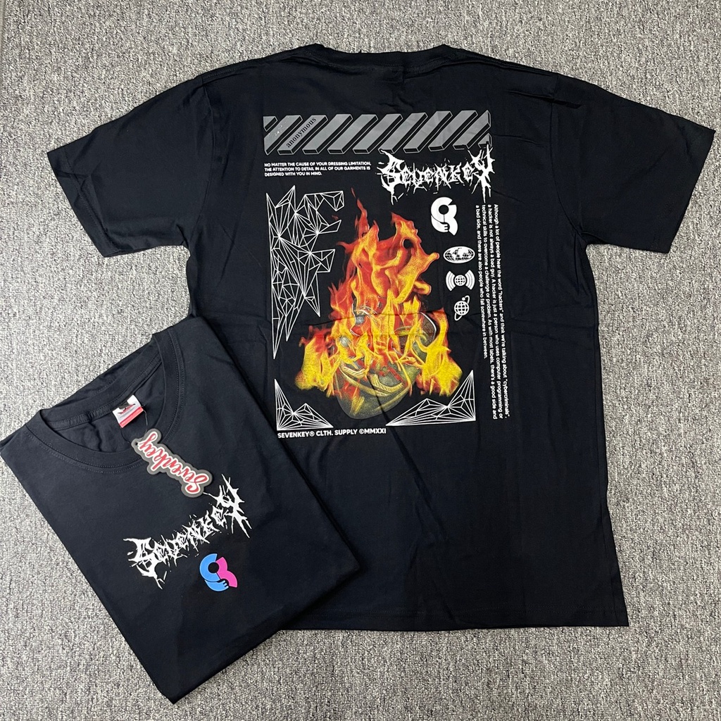 T-SHIRT /KAOS / KAOS PRIA / KAOS DISTRO / BAJU KAOS / SEVENKEY / NEXTIME / HOOLIGANS / Roughneck / R