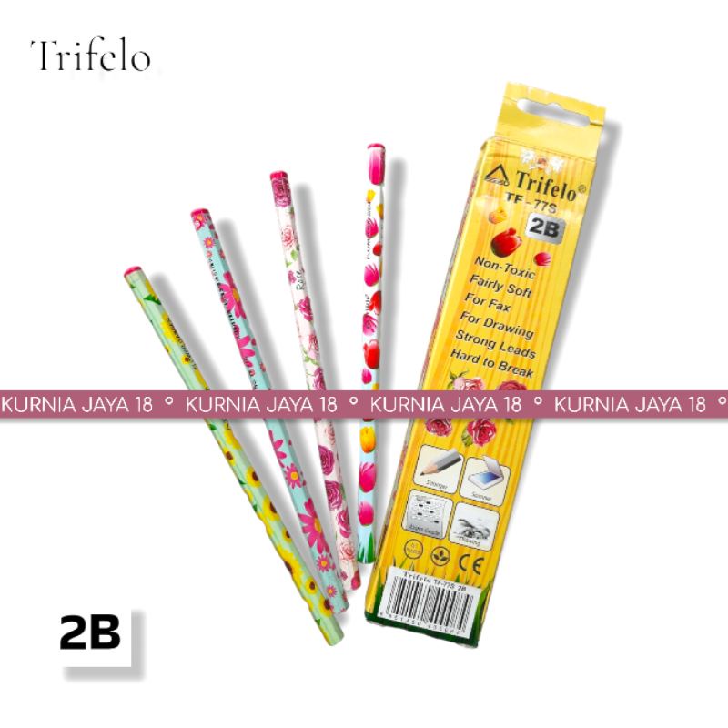 PENSIL TRIFELO 2B TF 77S FLOWER