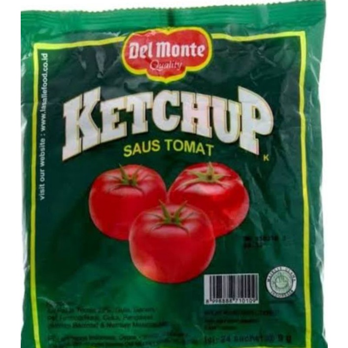 

Saus sachet delmonte