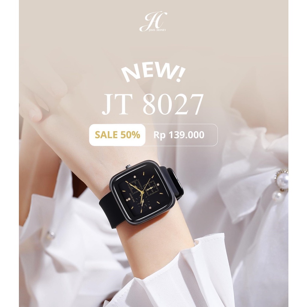 JIMS HONEY ORIGINAL 8027 JAM TANGAN WANITA