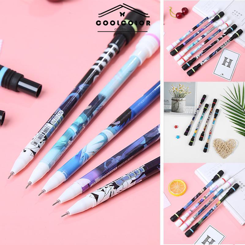 COD❤️Pen Spinning Pena Dekompresi Pulpen Pena Putar Balance Anti Stress Bolpoin Berputar pens Sekolah- cl