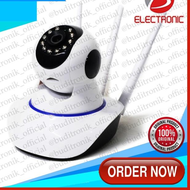 IP Cam Camera CCTV Dua Antenna 1080 HD Night Vision Like Spc