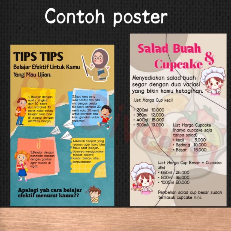 

Poster digital custom