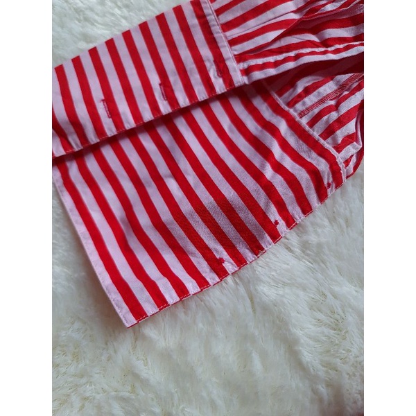 Baju Kerja Kemeja Wanita Merah