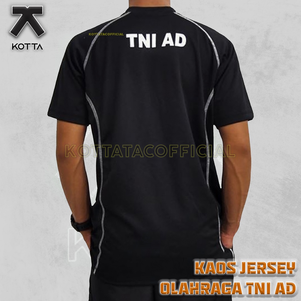 KAOS JERSEY TNI DRYFIT KAOS OLAHRAGA TNI KAOS TNI HITAM