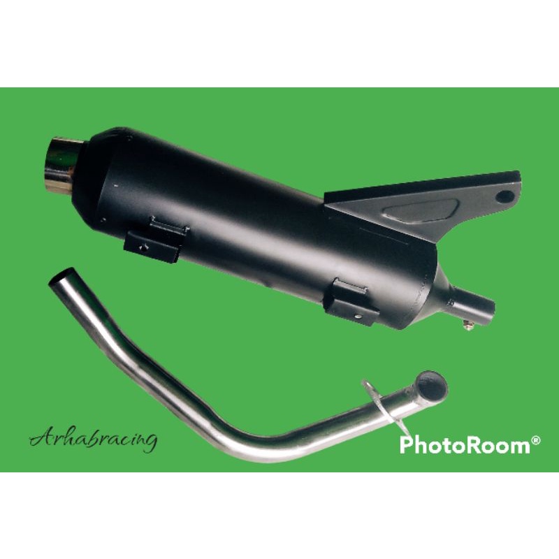 Knalpot standar racing Scoopy old & new suara adem ngebas