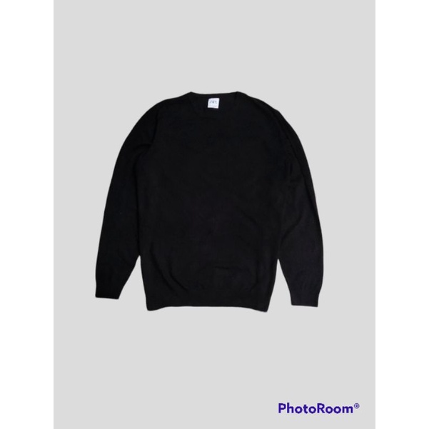 SWEATER RAJUT ZARA SECOND KNITWEAR PRIA WANITA VINTAGE