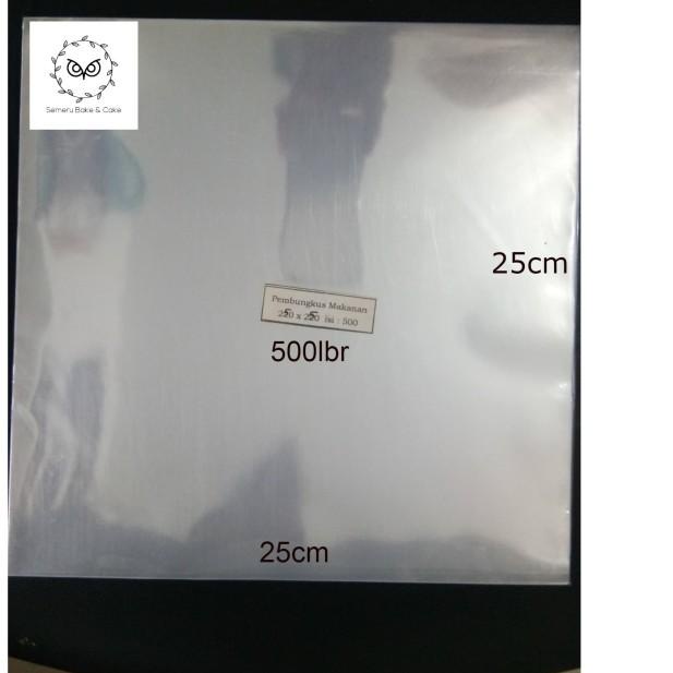 

PLASTIK OPP UKURAN 25CMX25CM ,LEMBARAN BUKAN BENTUK KANTONG!