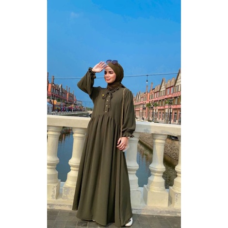 DRESS SORAYA DRESS PREMIUM DRESS MUSLIMAH KEKINIAN