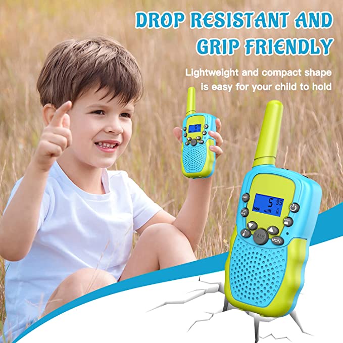 Mini HT colorful handy talky walkie talkie mainan untuk anak anak walky talky kerja untuk 1-3KM   Cocok untuk penggunaan di luar ruangan T388