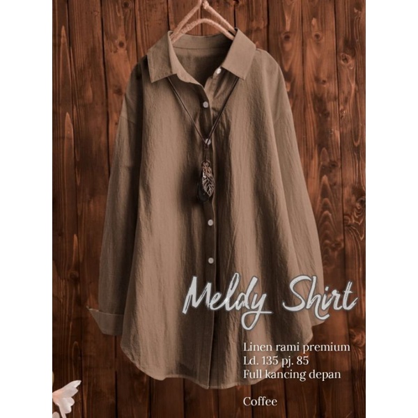 MELDY SHIRT BAJU WANITA TERBARU